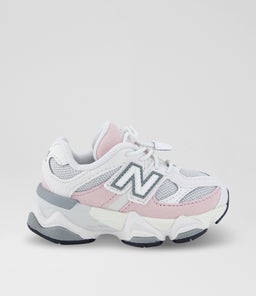 9060 TODDLER NB PINK WHITE GREY MESH SMOOTH