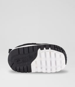 AIR MAX 1 TODDLER NK WHITE BLACK GREY MESH SMOOTH