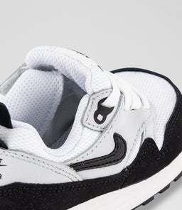 AIR MAX 1 TODDLER NK WHITE BLACK GREY MESH SMOOTH