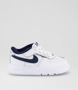 AIR FORCE 1 EASY ON TODDLER NK WHITE NAVY GREY LEATHER