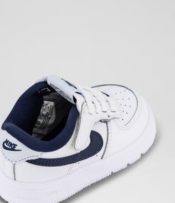 AIR FORCE 1 EASY ON TODDLER NK WHITE NAVY GREY LEATHER