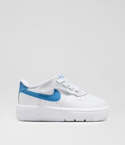 AIR FORCE 1 EASY ON TODDLER NK WHITE BLUE LEATHER