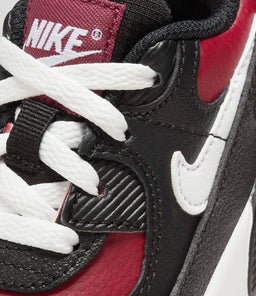 AIR MAX 90 TODDLER NK BLACK WHITE RED BROWN MESH SMOOTH