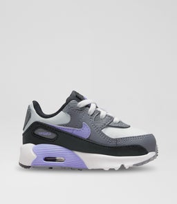 AIR MAX 90 TODDLER NK GREY PURPLE GREY MESH SMOOTH