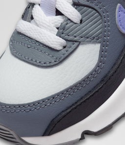 AIR MAX 90 TODDLER NK GREY PURPLE GREY MESH SMOOTH