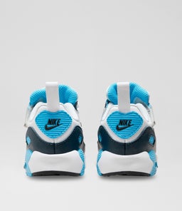 AIR MAX 90 TODDLER NK WHITE GREY BLUE NAVY MESH SMOOTH