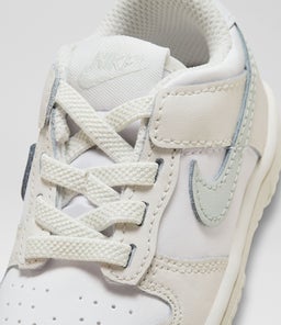 DUNK LOW TODDLER NK WHITE SILVER MESH SMOOTH