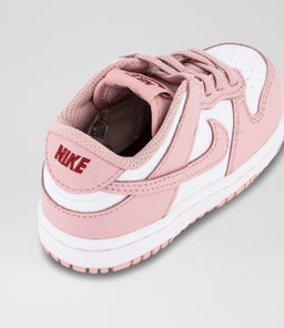 DUNK LOW TODDLER NK WHITE PINK MESH SMOOTH