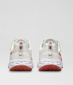 REVOLUTION 6 TODDLER NK WHITE RED NAVY WHITE MESH SMOOTH