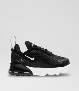 AIR MAX 270 TODDLER NK BLACK WHITE MESH SMOOTH