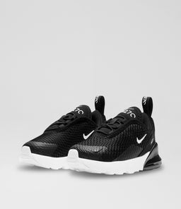 AIR MAX 270 TODDLER NK BLACK WHITE MESH SMOOTH