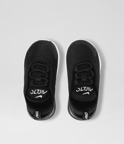 AIR MAX 270 TODDLER NK BLACK WHITE MESH SMOOTH