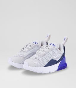 AIR MAX 270 TODDLER NK GREY BLUE FABRIC