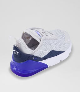 AIR MAX 270 TODDLER NK GREY BLUE FABRIC