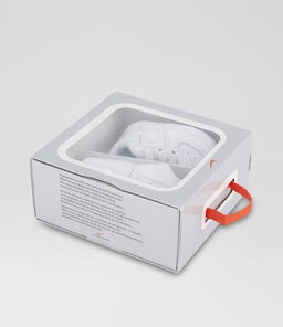 AIR FORCE 1 INFANT NK WHITE WHITE WHITE LEATHER