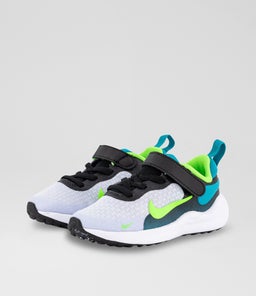 REVOLUTION 7 JUNIOR NK BLACK GREEN BLUE MESH SMOOTH