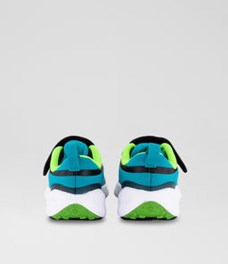 REVOLUTION 7 JUNIOR NK BLACK GREEN BLUE MESH SMOOTH