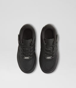 AIR FORCE 1 EASY ON JUNIOR NK BLACK BLACK BLACK LEATHER