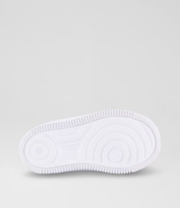 AIR FORCE 1 EASY ON JUNIOR NK WHITE BLACK LEATHER