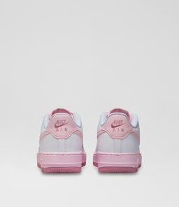 AIR FORCE 1 YOUTH NK WHITE PINK FOAM PINK LEATHER