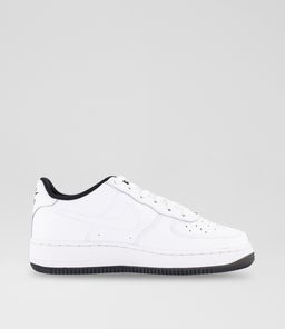 AIR FORCE 1 YOUTH NK WHITE WHITE BLACK BLACK LEATHER
