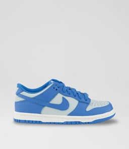 DUNK LOW YOUTH NK WHITE BLUE PLATINUM LEATHER
