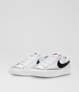 BLAZER LOW YOUTH NK WHITE BLACK ORANGE MESH SMOOTH
