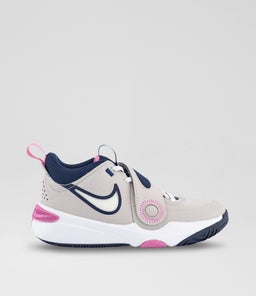 TEAM HUSTLE 11 YOUTH NK VOILET WHITE PINK MESH SMOOTH