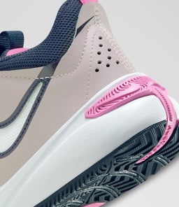 TEAM HUSTLE 11 YOUTH NK VOILET WHITE PINK MESH SMOOTH