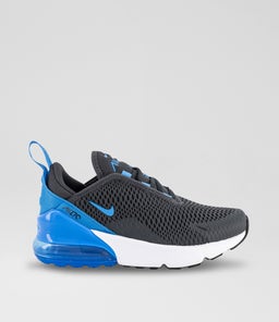 AIR MAX 270 JUNIOR NK BLACK BLUE BLACK WHITE MESH SMOOTH