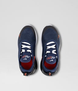 AIR MAX 270 JUNIOR NK NAVY RED BLACK MESH SMOOTH