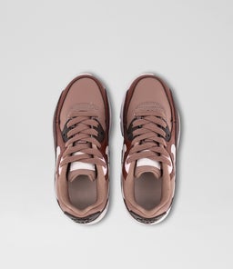 AIR MAX 90 JUNIOR NK BROWN MAUVE PINK MESH SMOOTH