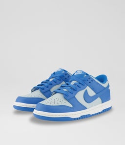 DUNK LOW JUNIOR NK WHITE BLUE VEGAN LEATHER