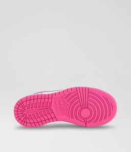 DUNK LOW JUNIOR NK WHITE LASER FUCHSIA MESH SMOOTH