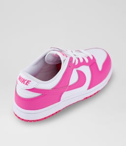 DUNK LOW JUNIOR NK WHITE LASER FUCHSIA MESH SMOOTH
