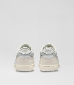 DUNK LOW JUNIOR NK WHITE SILVER PHANTOM GREY MESH SMOOTH