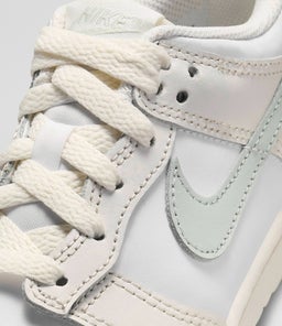 DUNK LOW JUNIOR NK WHITE SILVER PHANTOM GREY MESH SMOOTH