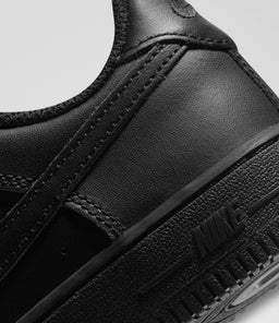 AIR FORCE 1 JUNIOR NK BLACK BLACK LEATHER