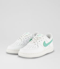 AIR FORCE 1 JUNIOR NK WHITE MINT LEATHER