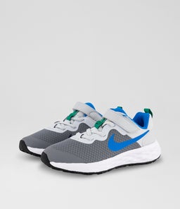 REVOLUTION 6 JUNIOR NK GREY BLUE BLUE MESH SMOOTH