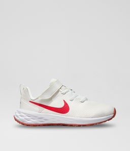 REVOLUTION 6 JUNIOR NK WHITE RED WHITE MESH SMOOTH