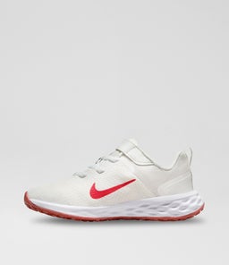 REVOLUTION 6 JUNIOR NK WHITE RED WHITE MESH SMOOTH