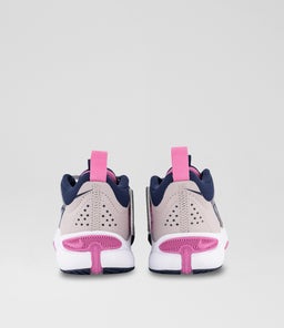 TEAM HUSTLE 11 JUNIOR NK VOILET WHITE PINK MESH SMOOTH