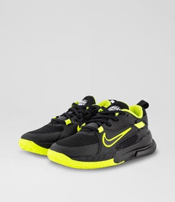 CROSSCOURT YOUTH NK BLACK VOLT GREEN MESH SMOOTH