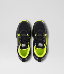 CROSSCOURT YOUTH NK BLACK VOLT GREEN MESH SMOOTH