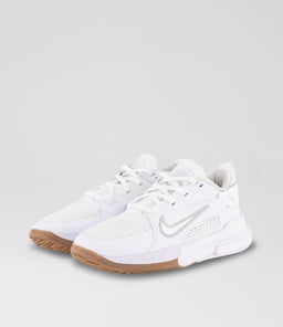 CROSSCOURT YOUTH NK WHITE WHITE GUM SOLE MESH SMOOTH