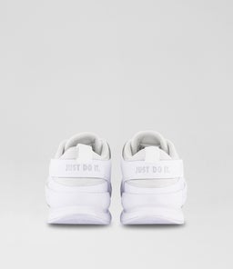 CROSSCOURT YOUTH NK WHITE WHITE GUM SOLE MESH SMOOTH