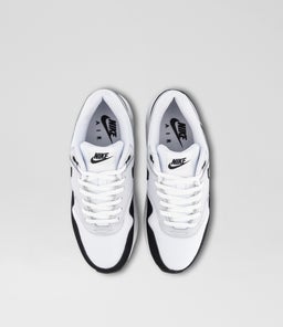 AIR MAX 1 YOUTH NK WHITE BLACK GREY LEATHER