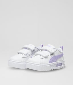 MAYZE TODDLER PM WHITE VIOLET SMOOTH