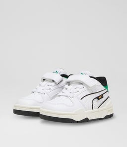 SLIPSTREAM TODDLER PM WHITE GREEN SMOOTH